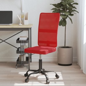 Height-adjustable office chair red mesh fabric by vidaXL, Office chairs - Ref: Foro24-353012, Price: 57,28 €, Discount: %