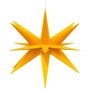 Moravia star lamp with yellow folding LED 57 cm by vidaXL, Christmas lights - Ref: Foro24-356189, Price: 25,99 €, Discount: %