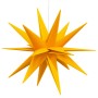 Moravia star lamp with yellow folding LED 57 cm by vidaXL, Christmas lights - Ref: Foro24-356189, Price: 25,99 €, Discount: %