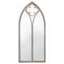 Sand-colored iron mirror for indoor use, 100x45 cm by vidaXL, Mirrors - Ref: Foro24-3093519, Price: 120,52 €, Discount: %