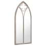 Sand-colored iron mirror for indoor use, 100x45 cm by vidaXL, Mirrors - Ref: Foro24-3093519, Price: 120,52 €, Discount: %