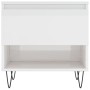 Engineered wood glossy white coffee table 50x46x50 cm by vidaXL, Coffee table - Ref: Foro24-830912, Price: 37,26 €, Discount: %