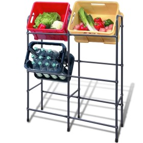 Shelving for 6 steel boxes by vidaXL, Industrial shelving - Ref: Foro24-240971, Price: 49,16 €, Discount: %