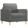 Set of sofas with 4 dark gray fabric cushions by vidaXL, Sofas - Ref: Foro24-3201267, Price: 752,05 €, Discount: %