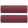 Set von Sofas mit Kissen 3 Stück roter roter Stoff von vidaXL, Sofas - Ref: Foro24-3201336, Preis: 599,76 €, Rabatt: %