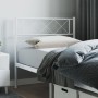 Cabecero de metal blanco 80 cm de vidaXL, Cabeceros y pies de cama - Ref: Foro24-372353, Precio: 21,18 €, Descuento: %