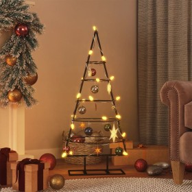 Weihnachtsbaum zur Dekoration aus schwarzem Metall 90 cm von vidaXL, Weihnachtsbäume - Ref: Foro24-359589, Preis: 46,88 €, Ra...