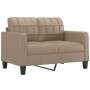 4-piece sofa set with cappuccino synthetic leather cushions by vidaXL, Sofas - Ref: Foro24-3201357, Price: 781,74 €, Discount: %