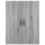 Aparador alto madera contrachapada gris sonoma 69,5x34x180 cm de vidaXL, Aparadores - Ref: Foro24-3198119, Precio: 126,41 €, ...