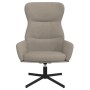 Relaxation armchair with light gray velvet footrest by vidaXL, Armchairs - Ref: Foro24-3097484, Price: 156,91 €, Discount: %