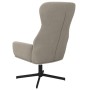 Sillón de relax con reposapiés terciopelo gris claro de vidaXL, Sillones - Ref: Foro24-3097484, Precio: 156,99 €, Descuento: %