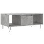 Plywood gray concrete coffee table 90x50x36.5 cm by vidaXL, Coffee table - Ref: Foro24-830592, Price: 58,18 €, Discount: %