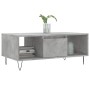 Mesa de centro madera contrachapada gris hormigón 90x50x36,5 cm de vidaXL, Mesas de centro - Ref: Foro24-830592, Precio: 58,1...