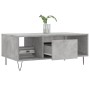 Mesa de centro madera contrachapada gris hormigón 90x50x36,5 cm de vidaXL, Mesas de centro - Ref: Foro24-830592, Precio: 58,1...