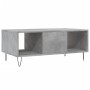 Mesa de centro madera contrachapada gris hormigón 90x50x36,5 cm de vidaXL, Mesas de centro - Ref: Foro24-830592, Precio: 58,1...