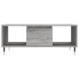 Gray Sonoma plywood coffee table 90x50x36.5 cm by vidaXL, Coffee table - Ref: Foro24-830586, Price: 60,99 €, Discount: %