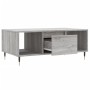 Gray Sonoma plywood coffee table 90x50x36.5 cm by vidaXL, Coffee table - Ref: Foro24-830586, Price: 60,99 €, Discount: %