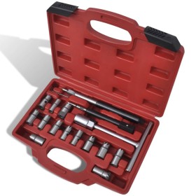 17 Piece Diesel Injector Seat Cutter Set by vidaXL, Hand tools - Ref: Foro24-210282, Price: 59,86 €, Discount: %