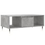 Mesa de centro madera contrachapada gris hormigón 90x50x36,5 cm de vidaXL, Mesas de centro - Ref: Foro24-830584, Precio: 58,9...