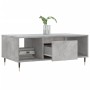 Mesa de centro madera contrachapada gris hormigón 90x50x36,5 cm de vidaXL, Mesas de centro - Ref: Foro24-830584, Precio: 58,9...