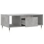 Mesa de centro madera contrachapada gris hormigón 90x50x36,5 cm de vidaXL, Mesas de centro - Ref: Foro24-830584, Precio: 58,9...