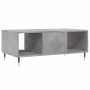 Mesa de centro madera contrachapada gris hormigón 90x50x36,5 cm de vidaXL, Mesas de centro - Ref: Foro24-830584, Precio: 58,9...