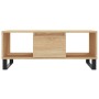 Oak Sonoma plywood coffee table 90x50x36.5 cm by vidaXL, Coffee table - Ref: Foro24-830599, Price: 64,24 €, Discount: %