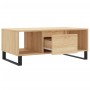 Oak Sonoma plywood coffee table 90x50x36.5 cm by vidaXL, Coffee table - Ref: Foro24-830599, Price: 64,24 €, Discount: %