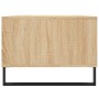 Oak Sonoma plywood coffee table 90x50x36.5 cm by vidaXL, Coffee table - Ref: Foro24-830599, Price: 64,24 €, Discount: %