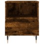 Engineered wood smoked oak bedside table 40x35x50 cm by vidaXL, Nightstands - Ref: Foro24-830614, Price: 39,59 €, Discount: %