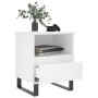 Bedside tables 2 units engineered wood white 40x35x50 cm by vidaXL, Nightstands - Ref: Foro24-830637, Price: 82,57 €, Discoun...