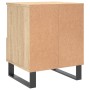 Mesita de noche madera de ingeniería roble Sonoma 40x35x50 cm de vidaXL, Mesitas de noche - Ref: Foro24-830642, Precio: 51,98...