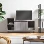 Mueble de TV madera contrachapada gris Sonoma 100x35x55 cm de vidaXL, Muebles TV - Ref: Foro24-831322, Precio: 57,68 €, Descu...