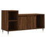 TV stand made of brown oak plywood, measuring 100x35x55 cm. by vidaXL, TV Furniture - Ref: Foro24-831315, Price: 57,93 €, Dis...