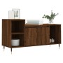 TV stand made of brown oak plywood, measuring 100x35x55 cm. by vidaXL, TV Furniture - Ref: Foro24-831315, Price: 57,93 €, Dis...