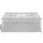 Reinforced aluminum greenhouse with base structure 9,025 m² by vidaXL, Greenhouses - Ref: Foro24-41320, Price: 700,99 €, Disc...