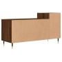 TV stand made of brown oak plywood, measuring 100x35x55 cm. by vidaXL, TV Furniture - Ref: Foro24-831315, Price: 57,93 €, Dis...