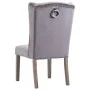 Gray velvet dining chair by vidaXL, dining chairs - Ref: Foro24-287951, Price: 254,22 €, Discount: %