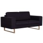 2-piece black fabric sofa set by vidaXL, Sofas - Ref: Foro24-276863, Price: 855,49 €, Discount: %