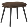 Brown fabric footstool 45x29.5x35 cm by vidaXL, Ottomans - Ref: Foro24-341496, Price: 39,98 €, Discount: %