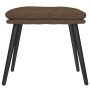 Brown fabric footstool 45x29.5x35 cm by vidaXL, Ottomans - Ref: Foro24-341496, Price: 39,98 €, Discount: %