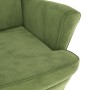 Sillón de terciopelo verde claro de vidaXL, Sillones - Ref: Foro24-324062, Precio: 225,33 €, Descuento: %