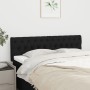 Cabeceros 2 unidades tela negro 72x7x78/88 cm de vidaXL, Cabeceros y pies de cama - Ref: Foro24-346342, Precio: 76,99 €, Desc...