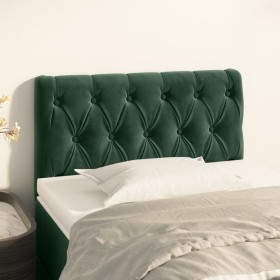 Cabecero de terciopelo verde oscuro 80x7x78/88 cm de vidaXL, Cabeceros y pies de cama - Ref: Foro24-346309, Precio: 51,53 €, ...