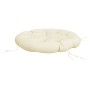 Round cream Oxford fabric cushion Ø 100x11 cm by vidaXL, Cushions for chairs and sofas - Ref: Foro24-361964, Price: 50,07 €, ...