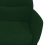 Relaxation armchair with dark green velvet footrest by vidaXL, Armchairs - Ref: Foro24-3097486, Price: 154,99 €, Discount: %