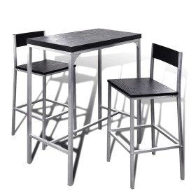 Hohe Tisch- und Küchenbarhocker von vidaXL, Möbelsets für Küchen und Esszimmer - Ref: Foro24-241495, Preis: 138,99 €, Rabatt: %