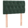 Dark green velvet LED headboard 80x7x78/88 cm by vidaXL, Headboards and footboards - Ref: Foro24-3121981, Price: 55,55 €, Dis...