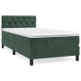 Boxspringbett mit dunkelgrüner Samtmatratze 80x200 cm von vidaXL, Betten und Lattenroste - Ref: Foro24-3141452, Preis: 282,89...