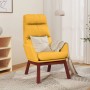 Mustard yellow fabric relaxation armchair by vidaXL, Armchairs - Ref: Foro24-341166, Price: 129,01 €, Discount: %